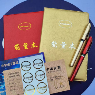 抖音同款 Book感恩本送2笔6清理贴彩能量表 零极限能量本Gratitude