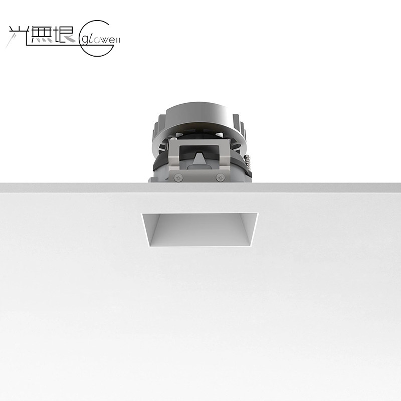 无边框kap无主灯设计筒灯射灯