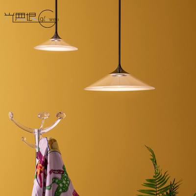 Artemide意大利进口锥形黑色吊灯