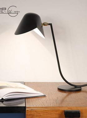 法国进口Serge Mouille轻奢客厅台灯卧室床头书房法式办公室经典