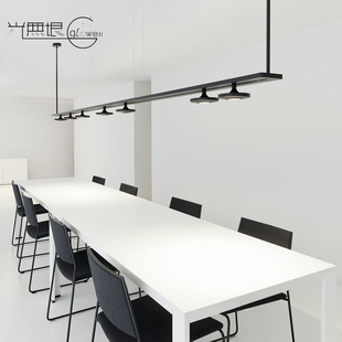 西班牙Estiluz岛台餐桌吊灯长条餐办公桌灯多头定制超长轨道调光