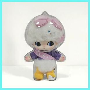 POPMART泡泡玛特毛绒挂件DIMOO搪胶保护壳布鲁托娃甜心娃包保护套