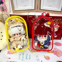 WHYSOSERIOUS系列炽焰小丑18cm娃包保护套盲盒手办透明防尘罩痛包