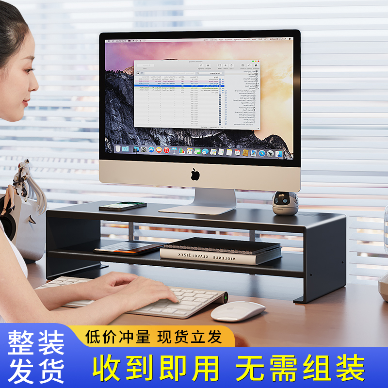 铁艺金属加厚稳固带抽屉