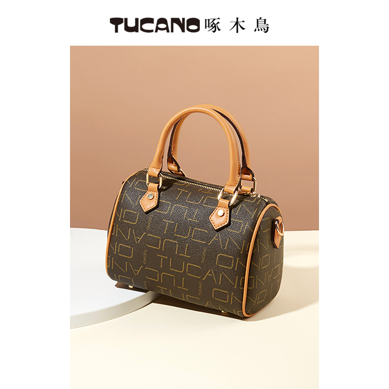 啄木鸟2023新款百搭波士顿女包枕头包送妈妈高级感单肩手提小包包