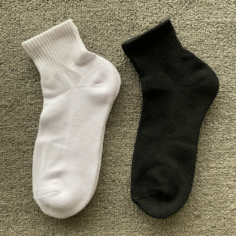 毛巾底防臭吸汗中筒户外跑步袜