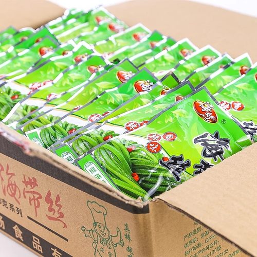 开袋即食海婷海带丝香辣下饭菜