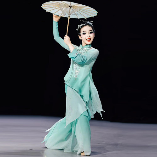 诗雨江南艺考剧目伞舞女童独舞