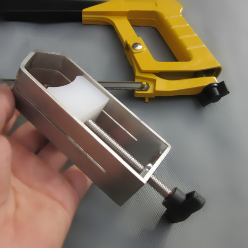 自行车碳纤维前叉截管碳坐杆座管碳架碳把横车把截管工具碳纤维锯
