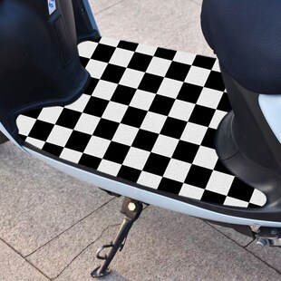 九号E100电动车脚垫E80c/E125/E200p电摩E系防水脚踏垫丝圈踏板垫