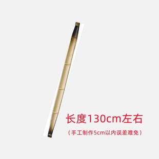 家用建筑毛竹福建双钩扁担工地担子 手工弯钩头老楠竹挑水扁担老式