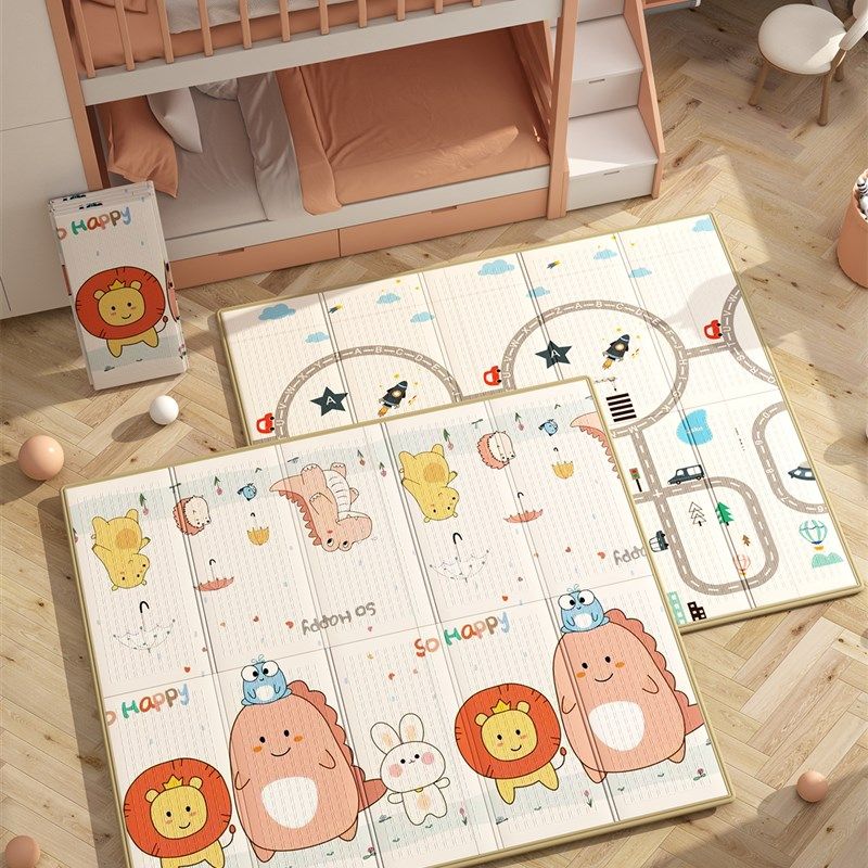 宝宝爬行垫折叠尼龙包边加厚家用婴儿爬爬垫无毒无味儿童防摔地垫,玩具/童车/益智/积木/模型,爬行垫,淘宝优惠券,粉丝福利购,淘宝优惠卷