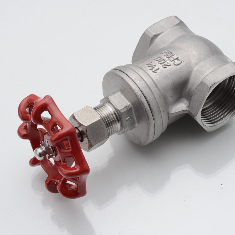 304不锈钢丝扣闸阀 内螺纹不锈钢闸阀 螺纹自来水开关4分 6分 1寸