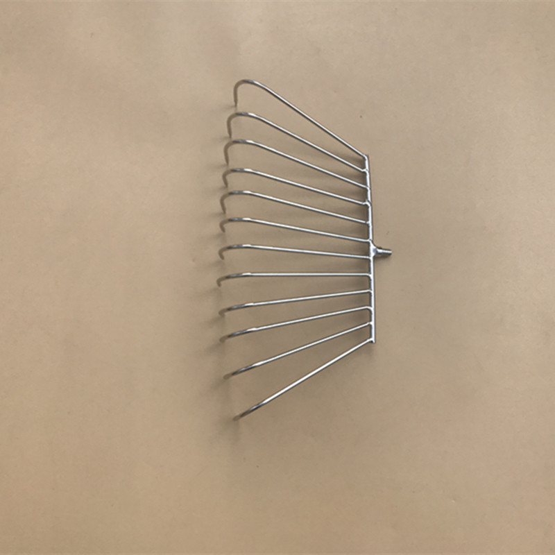 不锈钢12齿大耙子 1.5米2m4m6m伸缩杆定位抄网竿 8mm接口铆钉加固