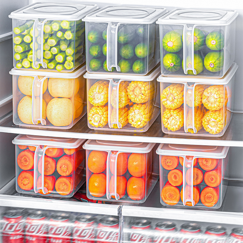 冰箱收纳盒密封无异味