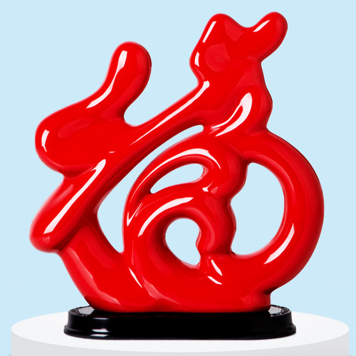 中国红陶瓷小摆件追求物美价廉