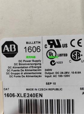 AB罗克韦尔1606-XLE240EN 1606-XL