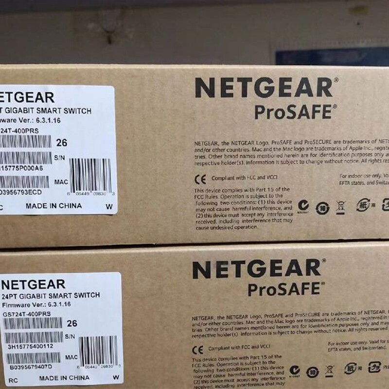 网件NETGEAR GS724TV4 24口全千兆智能可管理交换机