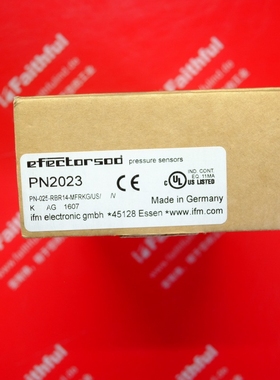 IFM PN2023 易福门全新压力传感器 PN-025-RBR14-MFRKG/US/ /V