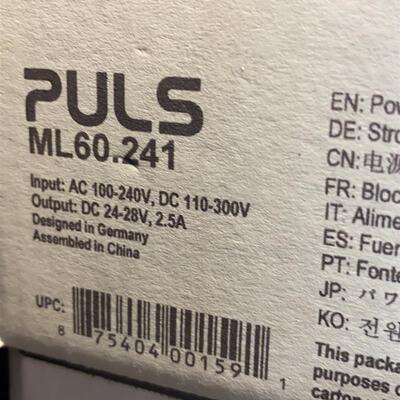 PULS电源模块ML60.241 ML60.121 ML15.241全新原装
