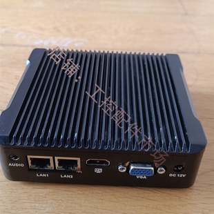 j9100 双网口爱快 软路由 小主机 工控机 合金金属机身2g+32g 双