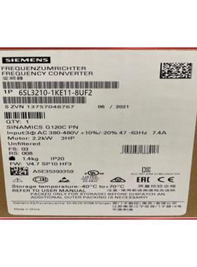 6SL3210-1KE11-8UF2G120C变频器0.55KW 6SL321O-1KE11-8UF2