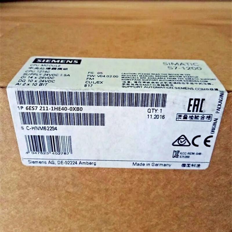 S7-1200数字输入CPU模块1211C 6ES7211-1HE40-0XB0/OXBO