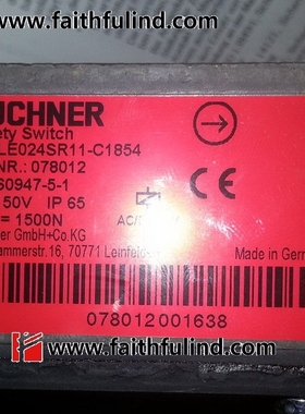 Euchner 078012 安士能全新安全开关 TZ1LE024SR11-C1854