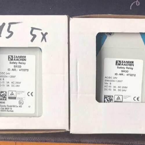 全新ZANDER AACHEN继电器SR3D 24v 472272 230v 472270