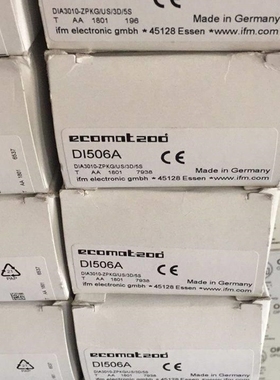 易福门速度监控器DI506A现货