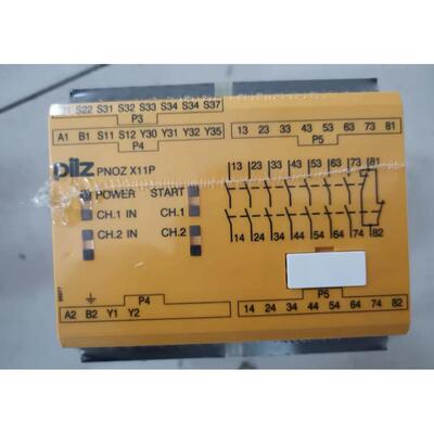 进口正品德国皮尔兹电子通讯模块PILZ PNOZ X11P #777086急停开关