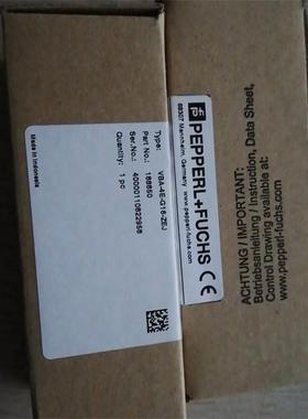 倍加福 VBA-4E-G16-ZEJ 188850 RLK31-8-1200-RT/31/115 183068议