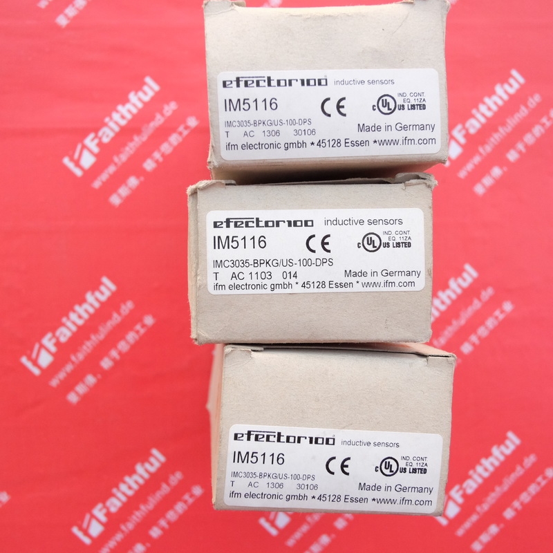 IFM IM5116 易福门全新电感式传感器 IMC3035-BPKG/US-100-DPS
