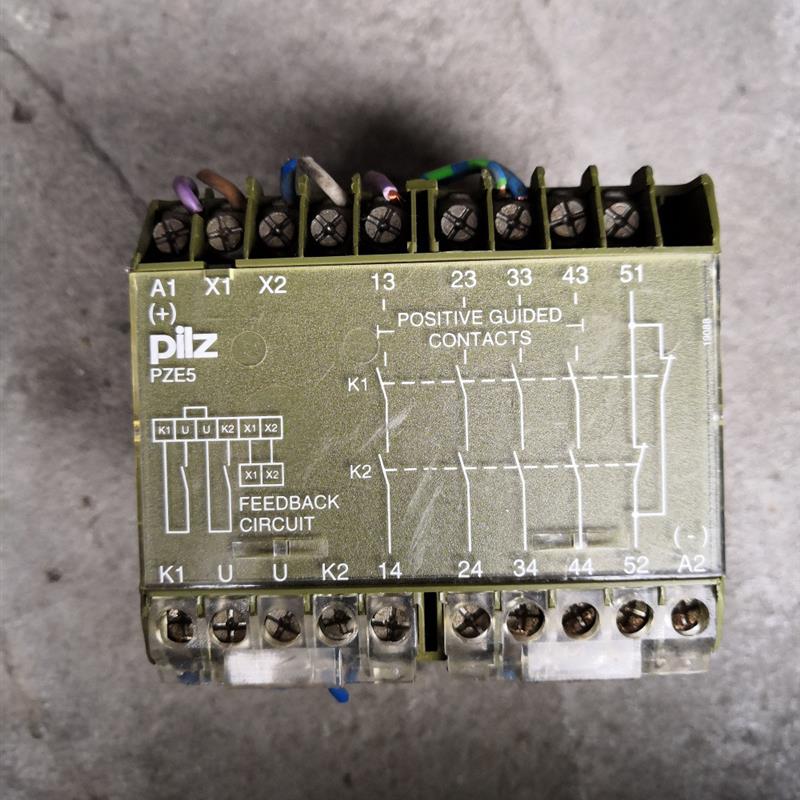 pilz皮尔兹PZE5继电器PZE/5 24VDC 4S 10订货号474910