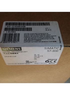 6ES73136CG040AB0正品S7-300CPU313原装6ES7313-6CG04-0AB0