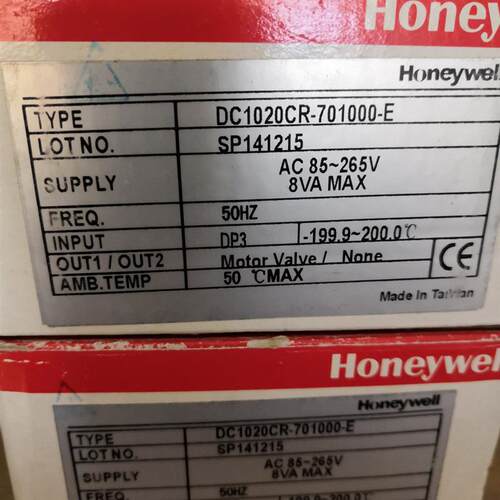 全新原装HoneywellHoneywell温度控制器DC1040/DC1020CR-701000-E