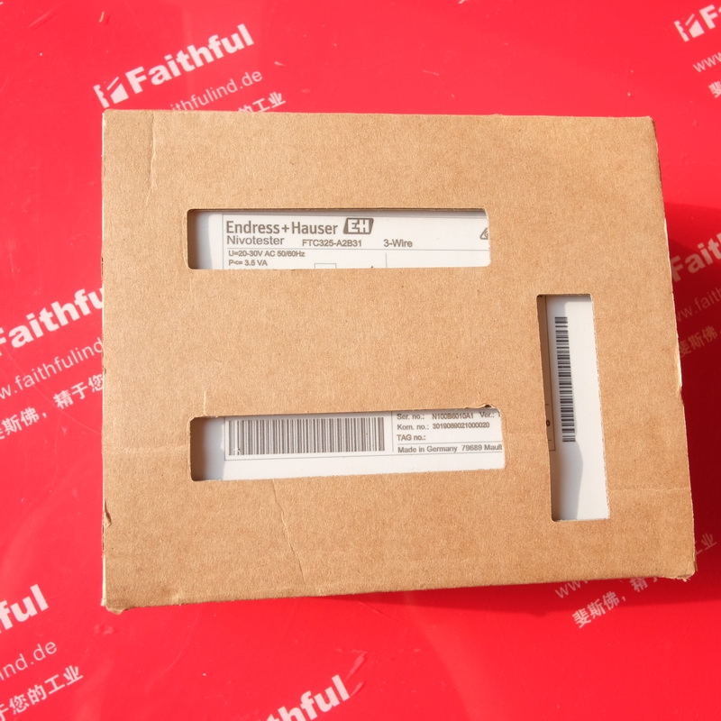 E+H FTC325-A2B31 恩德斯豪斯全新电容信号转换器 Nivotester