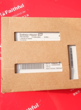 E+H FTC325-A2B31 恩德斯豪斯全新电容信号转换器 Nivotester