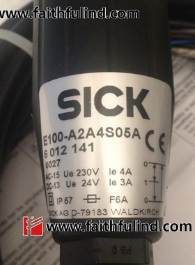 E100-A2A4S05A 5米电缆 西克全新安全指令开关 6012141
