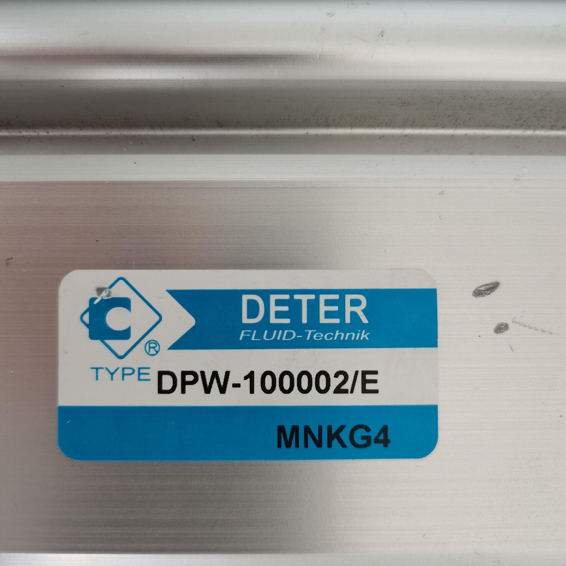 原装正品 台湾 DETER 欧境气体增压泵 增压气缸 DPW-100002/E议价