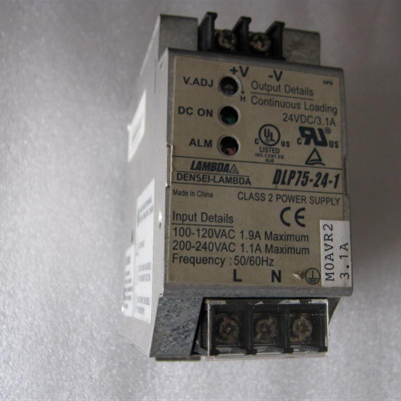 DLP75-24-1 24V 3.1A  进口导轨安装式开关电源