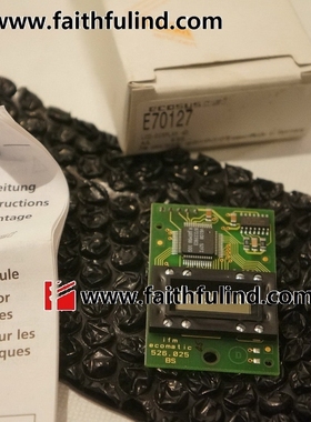 IFM E70127 易福门全新用于模拟模块的LCD显示器件