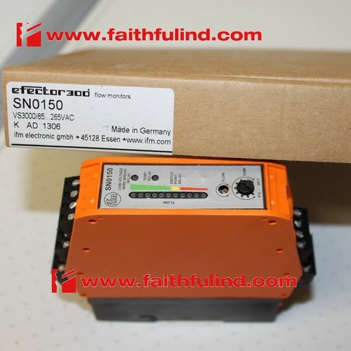 IFM SN0150 易福门全新用于流量传感器的控制显示器 VS3000