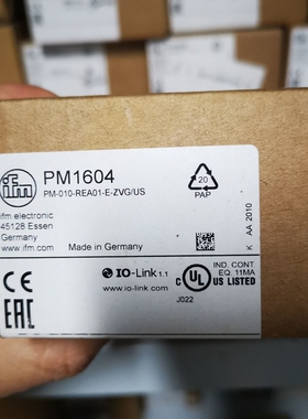 十年老店原装正品易福门PM1604 PM1607压力传感器PM1608