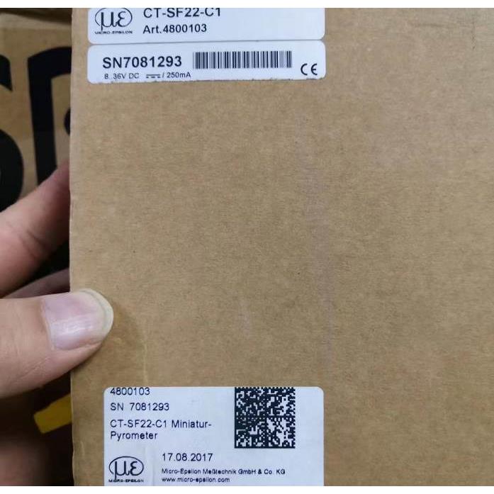 德国microepsilon米铱红外温度传感器CT-SF22-C1传感器议价