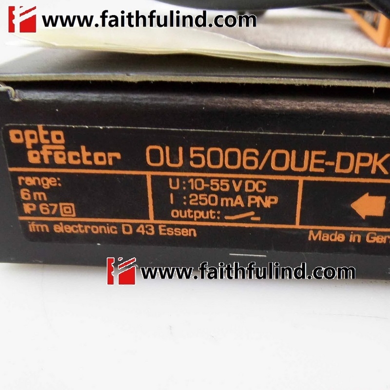 OU5006 易福门全新对射式光电传感器 OUE-DPKG
