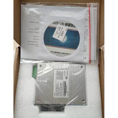 卓越TSC Carat1008FC2-20单模20公里SC口卡轨式工业以太网交换机