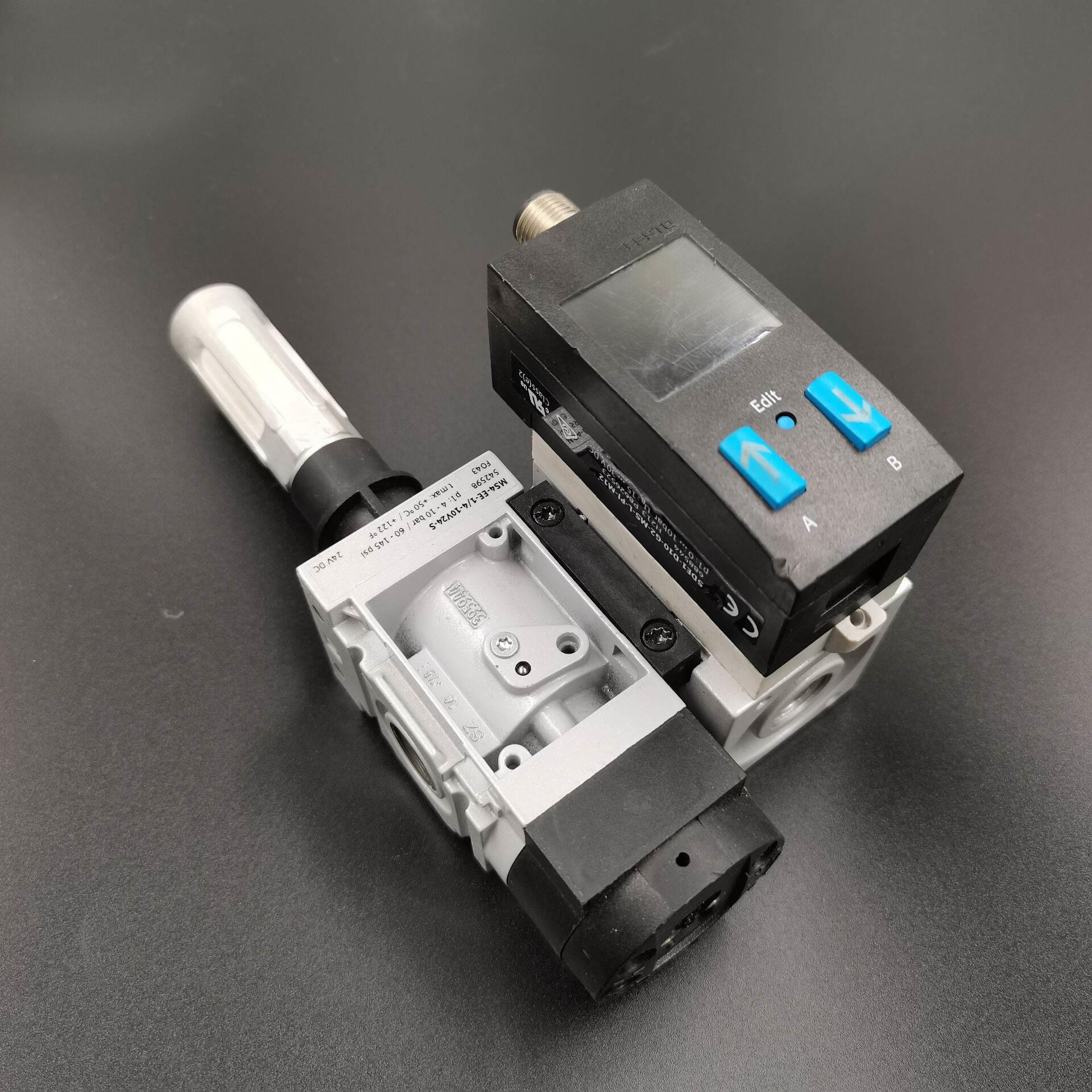 德国FESTO压力开关SDE1-D10-G2-M5-L-PI-M1/MS4-EE-1/4-10V24-5议