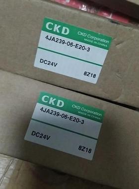 日本CKD电磁阀4JA239-06-E2-3 4GD219R-C6-E2C-3-P4议价