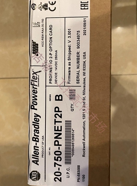 罗克韦尔AB变频器通信网卡20-750-PNET2PPN-594465PN-593088PROF